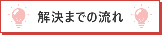 解決までの流れ