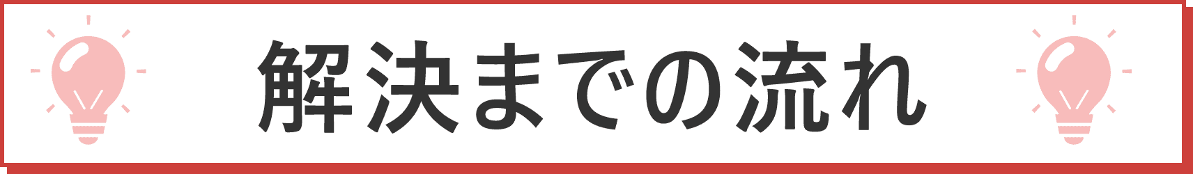 解決までの流れ